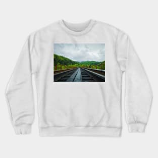 railway bridge Crewneck Sweatshirt